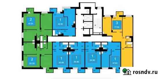 1-комнатная квартира, 31 м², 12/25 эт. на продажу в Красноярске Красноярск
