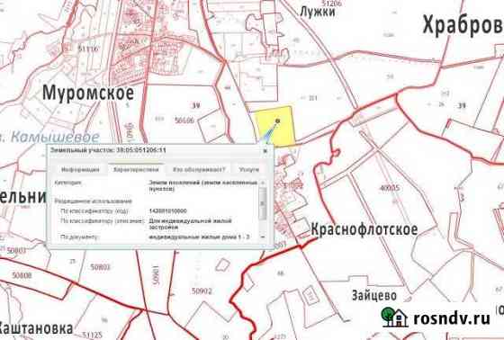 Участок ИЖС 12 сот. на продажу в Зеленоградске Зеленоградск