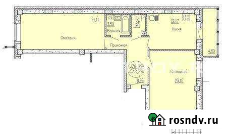2-комнатная квартира, 73.3 м², 3/3 эт. на продажу в Ревде Свердловской области Ревда - изображение 1