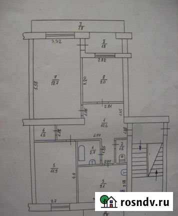 3-комнатная квартира, 70 м², 3/5 эт. на продажу в Приморском Приморский - изображение 1