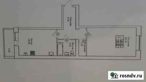 1-комнатная квартира, 55.9 м², 4/7 эт. на продажу в Ессентуках Ессентуки