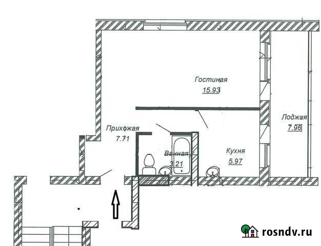 1-комнатная квартира, 38 м², 3/3 эт. на продажу в Лебяжьем Алтайского края Лебяжье - изображение 1