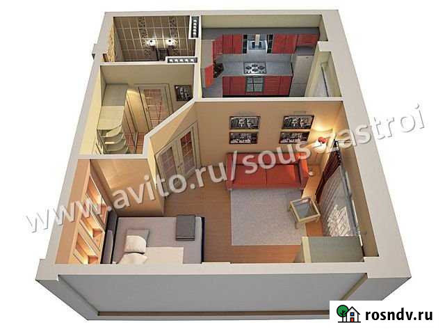 1-комнатная квартира, 33 м², 2/3 эт. на продажу в Оренбурге Оренбург - изображение 1