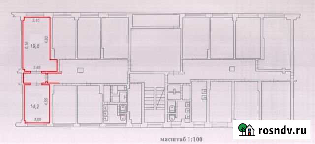 Комната 34 м² в 2-ком. кв., 2/5 эт. на продажу в Керче Керчь - изображение 1
