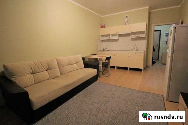 Квартира-студия, 28 м², 13/22 эт. в аренду на длительный срок в Мурино Мурино - изображение 1