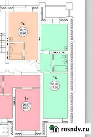 1-комнатная квартира, 37 м², 6/9 эт. на продажу в Бердске Бердск