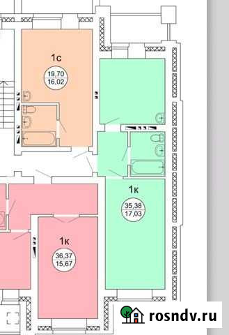 1-комнатная квартира, 37 м², 6/9 эт. на продажу в Бердске Бердск - изображение 1