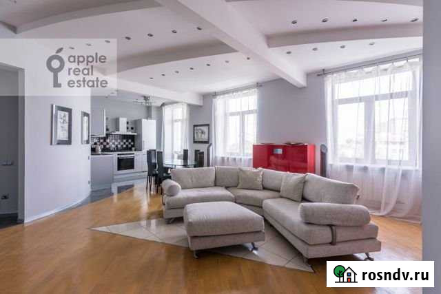 4-комнатная квартира, 132 м², 7/8 эт. в аренду на длительный срок в Москве Москва - изображение 1