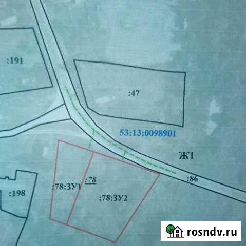 Участок ИЖС 23 сот. на продажу в Парфино Парфино - изображение 1