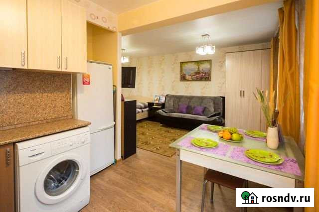 Квартира-студия, 30.5 м², 2/5 эт. в аренду посуточно в Иркутске Иркутск - изображение 1