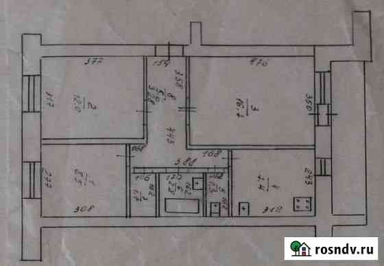 3-комнатная квартира, 58.8 м², 2/5 эт. на продажу в Катайске Катайск