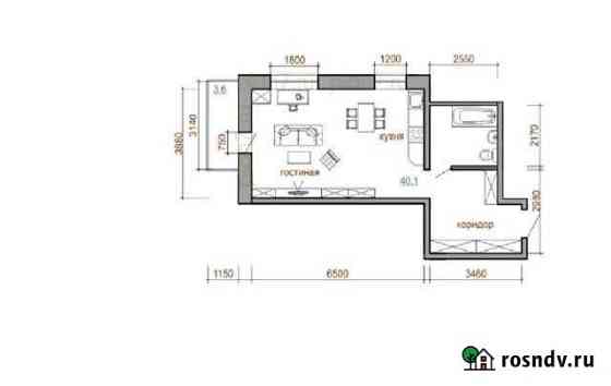 2-комнатная квартира, 44 м², 4/17 эт. на продажу в Маркове Маркова