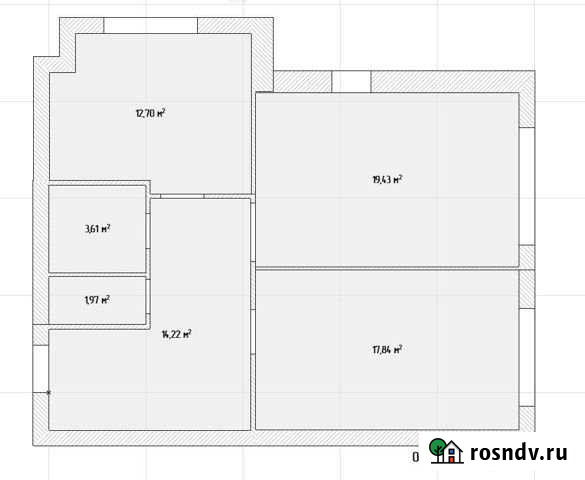 2-комнатная квартира, 74.5 м², 1/4 эт. на продажу в Ульяновске Ульяновск - изображение 1