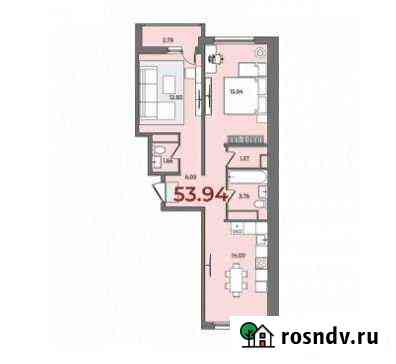 2-комнатная квартира, 54 м², 5/9 эт. на продажу в Тюмени Тюмень