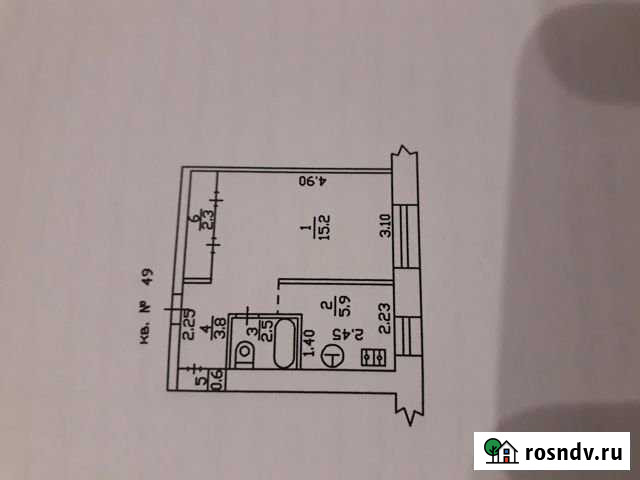1-комнатная квартира, 30.3 м², 5/5 эт. на продажу в Гороховце Гороховец - изображение 1