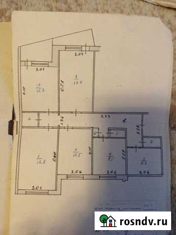 4-комнатная квартира, 100 м², 5/9 эт. на продажу в Барнауле Барнаул - изображение 1