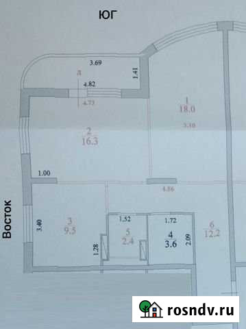 2-комнатная квартира, 65 м², 3/19 эт. на продажу в Ульяновске Ульяновск - изображение 1