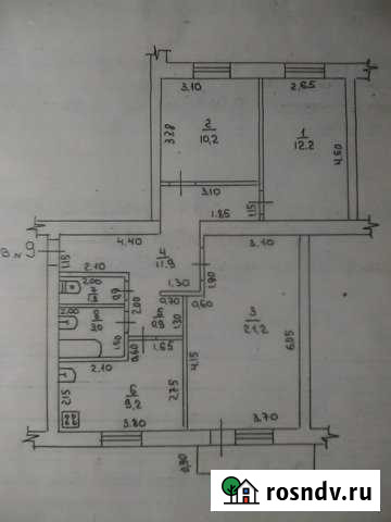 3-комнатная квартира, 70 м², 3/3 эт. на продажу в Каневской Каневская - изображение 1