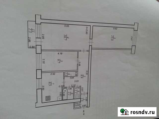 3-комнатная квартира, 65.3 м², 2/2 эт. на продажу в Твери Тверь - изображение 1