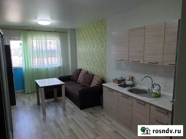 Квартира-студия, 25 м², 3/6 эт. в аренду на длительный срок в Краснодаре Краснодар - изображение 1