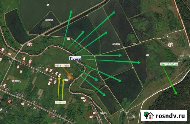 Участок ИЖС 70 сот. на продажу в Сараях Сараи - изображение 1