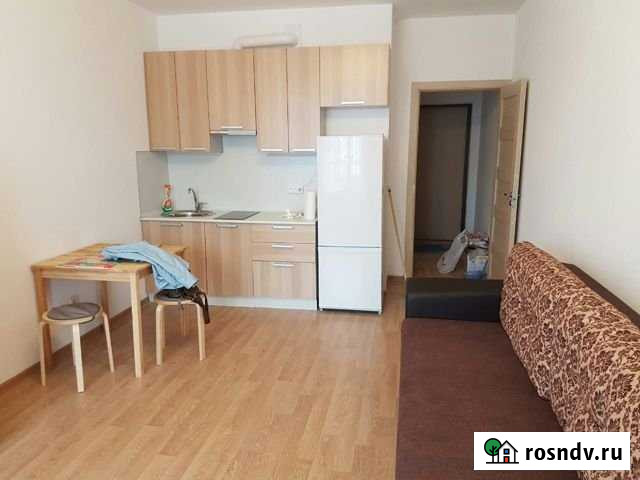 Квартира-студия, 25 м², 17/22 эт. в аренду на длительный срок в Мурино Мурино - изображение 1