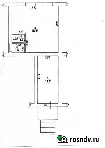 Помещение свободного назначения, 45 кв.м. Воронеж - изображение 1