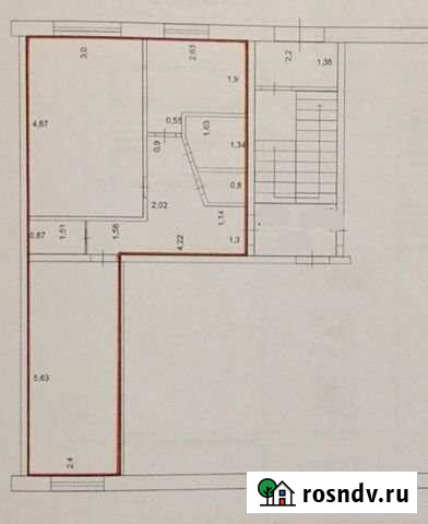 2-комнатная квартира, 45 м², 1/5 эт. на продажу в Сухом Логу Сухой Лог - изображение 1