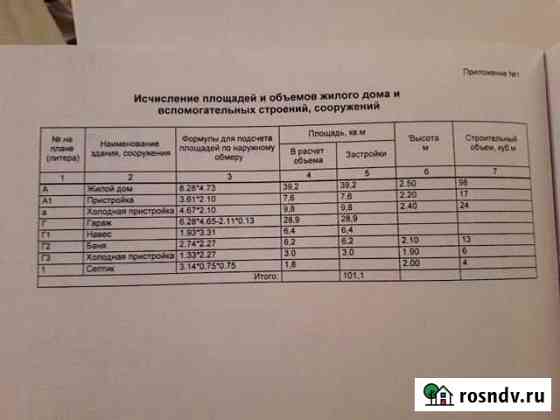 Дом 40 м² на участке 7 сот. на продажу в Городце Городец