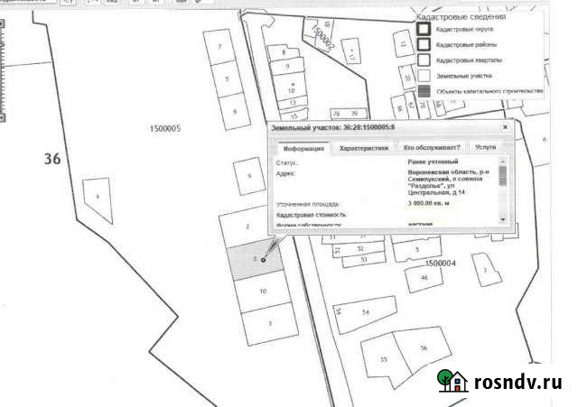 Участок ИЖС 30 сот. на продажу в Семилуках Семилуки - изображение 1