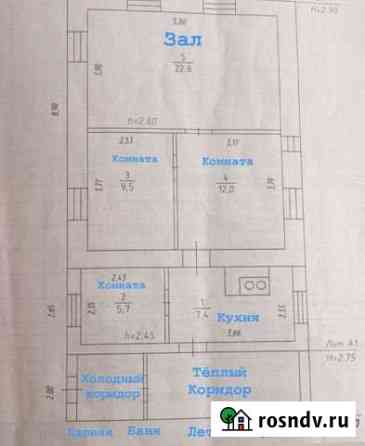 Дом 98 м² на участке 8 сот. на продажу в Прокопьевске Прокопьевск