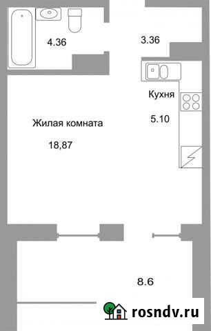 Квартира-студия, 36 м², 4/16 эт. на продажу в Пскове Псков - изображение 1
