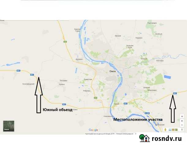 Участок промназначения 100 сот. на продажу в Омске Омск - изображение 1