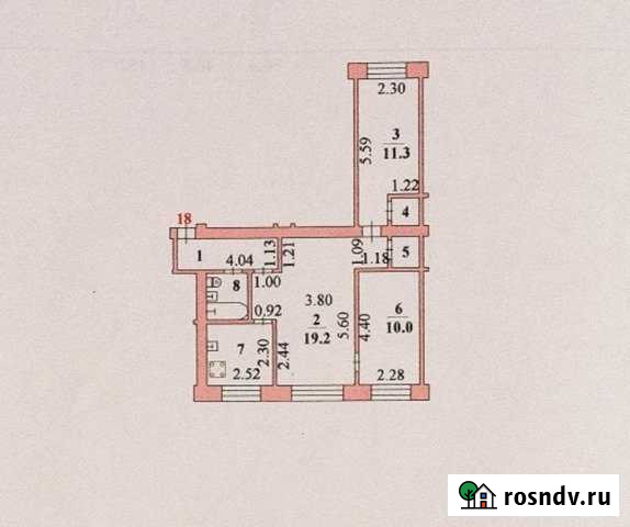 3-комнатная квартира, 56.7 м², 2/5 эт. на продажу в Липецке Липецк - изображение 1