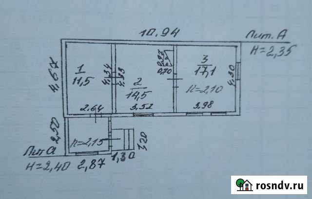 Дом 43.1 м² на участке 18.6 сот. на продажу в Семилуках Семилуки - изображение 1