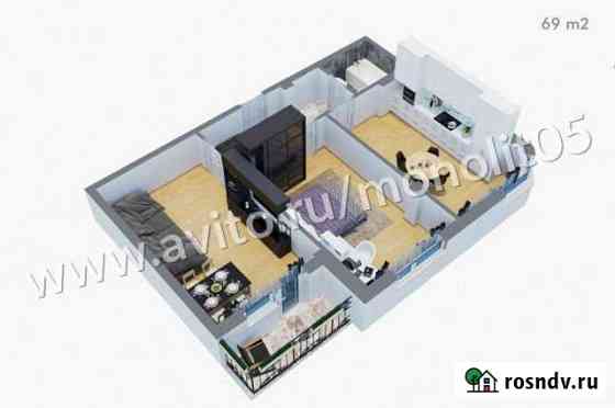 2-комнатная квартира, 69 м², 5/10 эт. на продажу в Махачкале Махачкала