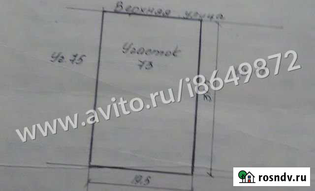 Участок СНТ, ДНП 6 сот. на продажу в Маркове Маркова - изображение 1