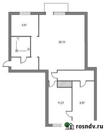 3-комнатная квартира, 57 м², 2/3 эт. на продажу в Бокситогорске Бокситогорск