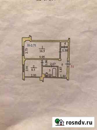 1-комнатная квартира, 39.3 м², 3/7 эт. на продажу в Салехарде Салехард