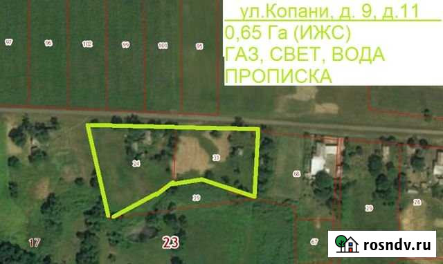 Участок ИЖС 67 сот. на продажу в Кисляковской Кисляковская - изображение 1
