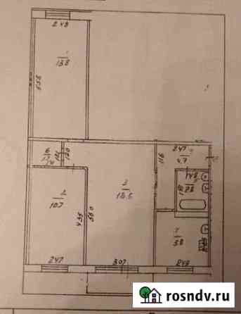 3-комнатная квартира, 58 м², 1/5 эт. на продажу в Кургане Курган