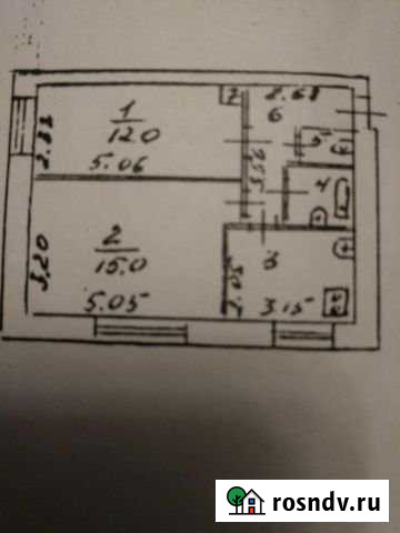 2-комнатная квартира, 42 м², 2/2 эт. на продажу в Нижней Тавде Нижняя Тавда - изображение 1