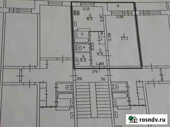 1-комнатная квартира, 36 м², 5/5 эт. на продажу на Лугах Луга