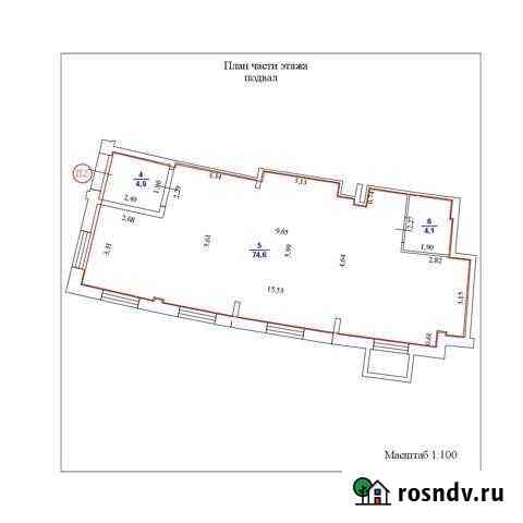 Помещение свободного назначения, 84 кв.м. Кстово