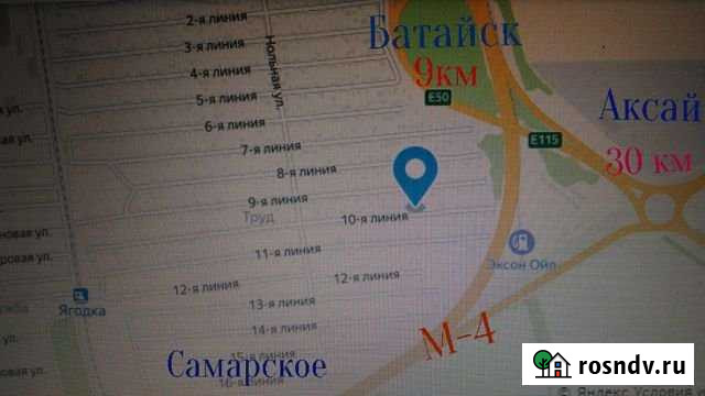 Участок СНТ, ДНП 5 сот. на продажу в Батайске Батайск - изображение 1