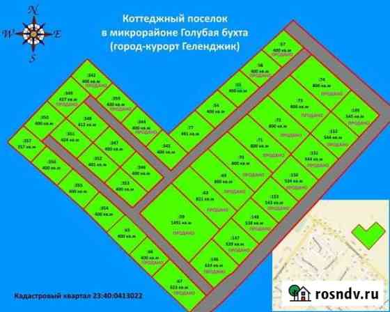 Участок ИЖС 4 сот. на продажу в Геленджике Геленджик