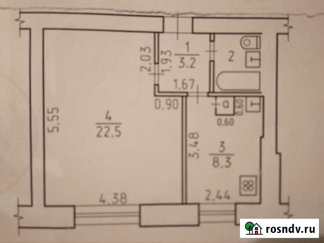 1-комнатная квартира, 37.6 м², 7/9 эт. на продажу в Ижевске Ижевск - изображение 1