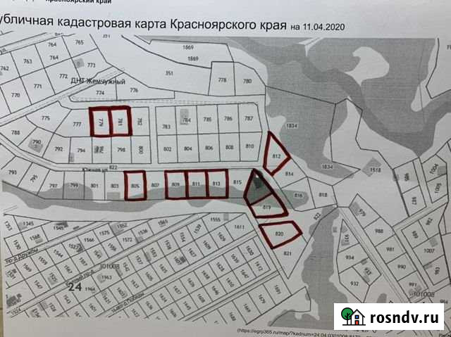 Участок СНТ, ДНП 12 сот. на продажу в Сосновоборске Красноярского края Сосновоборск - изображение 1
