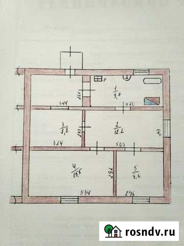 3-комнатная квартира, 54 м², 1/1 эт. на продажу в Спасске Спасск - изображение 1