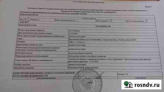 Участок СНТ, ДНП 10 сот. на продажу в Тутаеве Тутаев